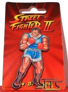 039-Balrog Street Fighter II Pin Brooch