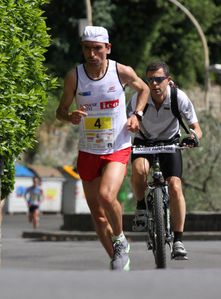 Alberico Di Cecco alla 100km del Passatore