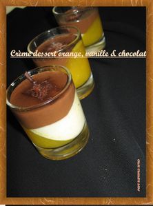 crème dessert