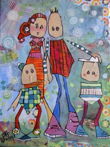 2010 TM # L'Esprit de Famille # 30x40