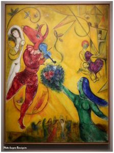 Chagall La danse Musee du Luxembourg Paris