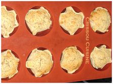 gâteaux fleurs aux amandes sans pâte