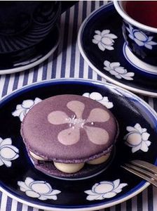 macaron violette