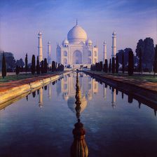 Inde Taj Mahal à Agra