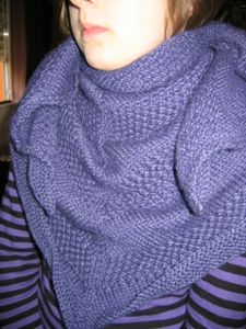 textured shawl 006