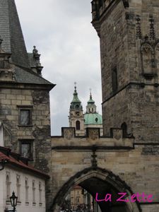 Prague : au bout du pont Charles