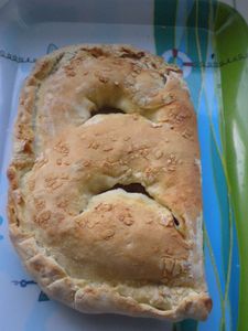 Fougasse restes jambon