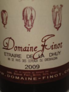 Dauphiné domaine Finot