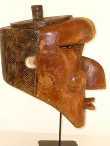 masque rare arts premiers,collection nigeria cross river tribal primitif africain