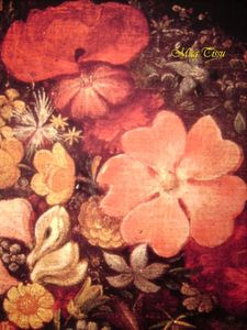 Fleurs rouges Arcimboldo