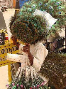 450px-Vendor_of_Peacock_Feather_Fans_-_Thrissur_-_India.jpg