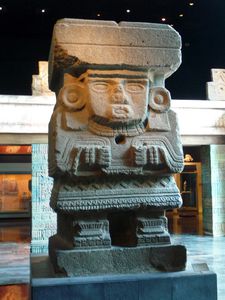 Mexico Musée Déesse eau Chalchiuhtlicue