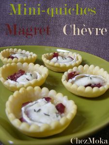Quiche Magret Chèvre