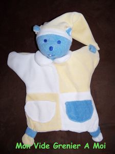 doudou OURS Musti marionnette Mustela (1)