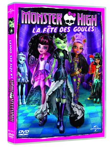 8290775-32 R0 MONSTER HIGH FRANCE DVD RETAIL SLEEVE 3D PACK