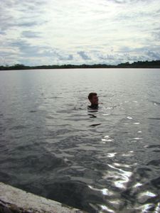 Baignade dans le Rio