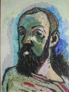 10-mosaïque d'un tableau de Matisse, réalisé par Michel