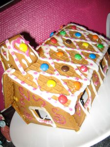 Maison en pain d'épices Noël 2009