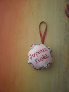 Biscornu noel par Vero1
