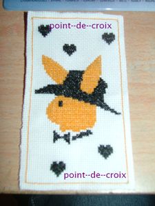 Marque page playboy par Mélanie