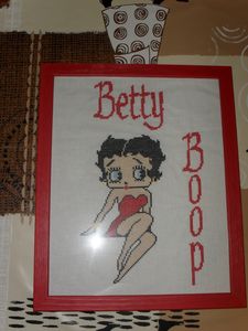 Betty boop par Charlène
