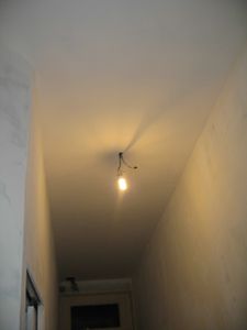 C'est mieux ! plafond couloir enduit 2