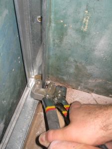pince pour armature métallique