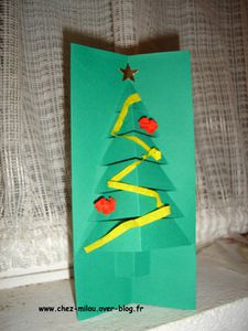 sapin vert en relief 3