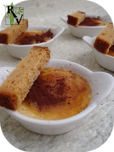 Minis ramequins de crèmes brûlées au foie gras et aux figues : Recette de  Minis ramequins de crèmes brûlées au foie gras et aux figues