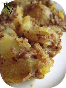 Curry de Pomme de Terre au Sésame & Moutarde