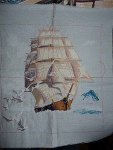 Le bateau broderie 9 (1)