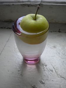 verre pomme