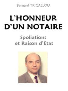 1003281246 COUVERTURE LIVRE L HONNEUR D UN NOTAIRE