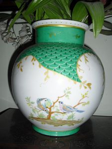 Vase style Meissen