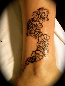 Tracé mehendi