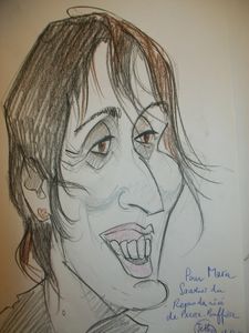 caricature de Maria