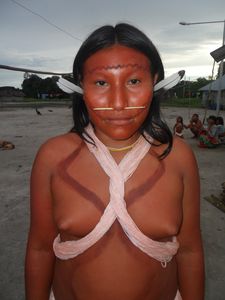 Jeune fille Yanomami