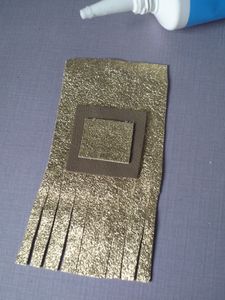 collier navajos cuir carré deux