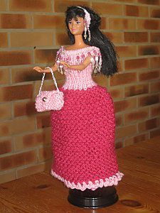 tricot basique pour barbie princesse