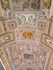 Vatican- Plafond musée 2