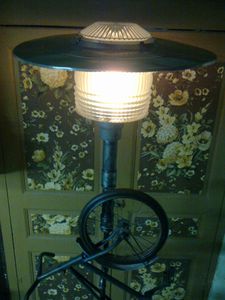 lampadaire vélo
