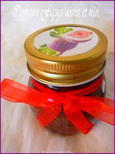 confiture figues et miel