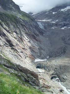 Miage-Glacier Tré La Tête pdt montée refuge conscrits
