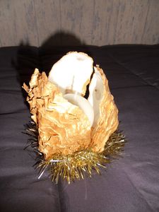 Bougeoir huître 1