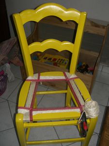 rénovation de chaise