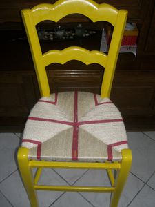 rénovation de chaise
