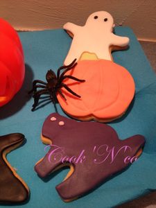 Biscuits d'Halloween à la cannelle