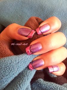 French'foil and purple