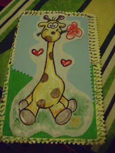 biglietto giraffa