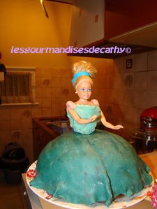 Gâteau princesse 3 ans Lily modif